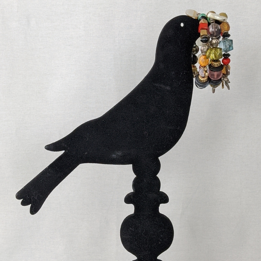 VTG CHICO'S BEADED WRAP BRACELET